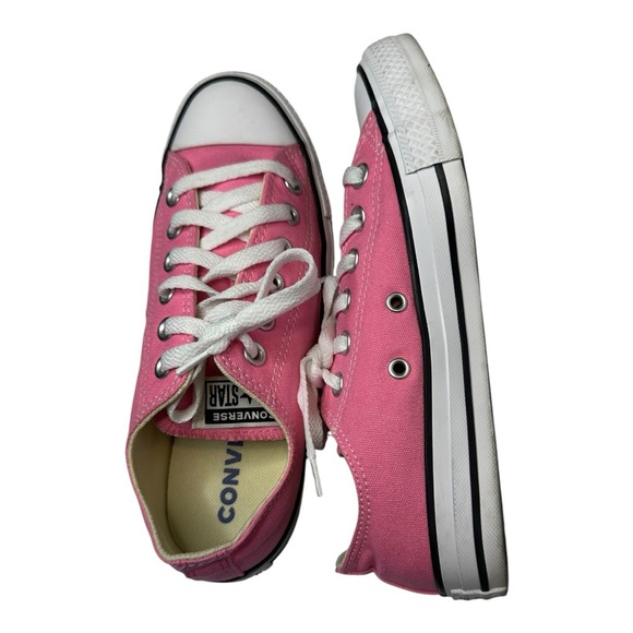 Converse Chuck Taylor All-Start Pink Low-Top Sneakers Size 7 - Picture 8 of 13